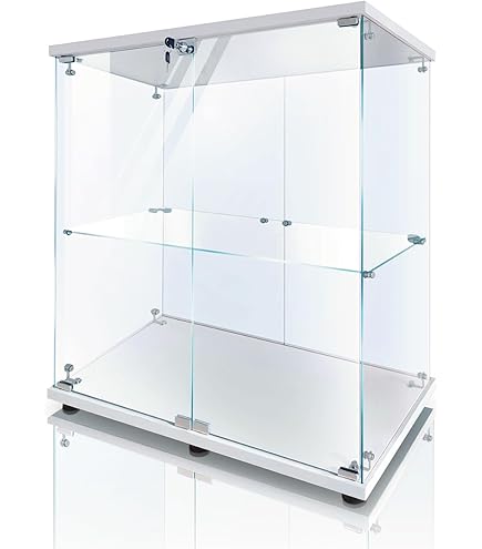 Amazon.co.jp: ガラスコレクション ディスプレイケース L ショーケース